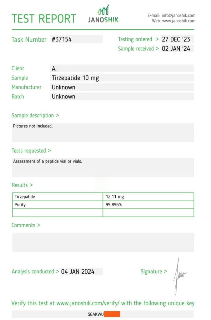 Tirzepatide 5mg 10mg