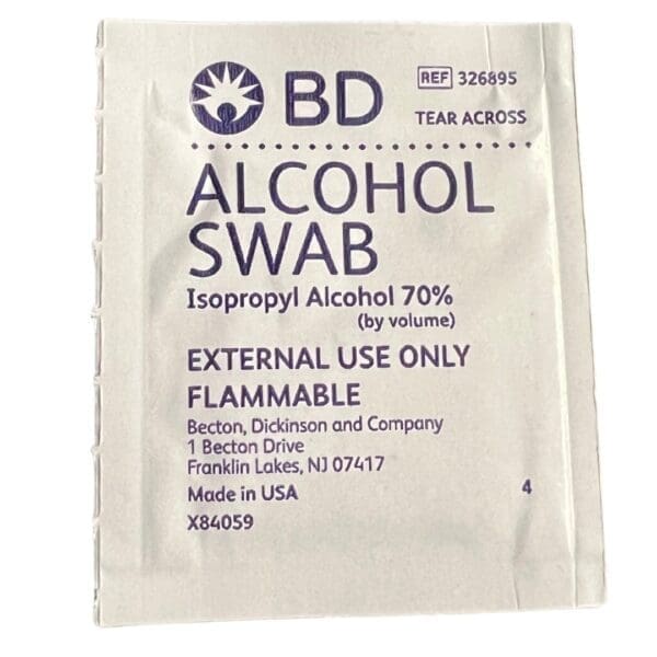 Alcohol Swab prep pads